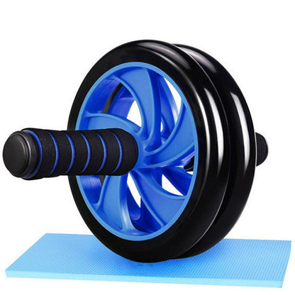 AB Wheel Roller Abdominal Training Equipment Core Strength Workout Body Fitness.